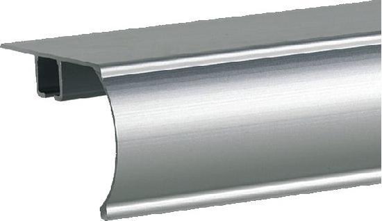 U-profiel 15 x 15 x 15 mm aluminium zilver mat geanodiseerd