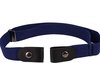 Elastische riem - Rekbare riem - riem zonder gesp – Broekriem zonder gesp - Riem dames - Riem heren – stretch – Zwangerschapsriem - unisex riem zonder gesp – 1 Stuks - Blauw