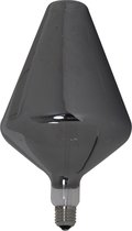 Light & Living Deco LED triangle Ø16x26 cm LIGHT 3W smoke E27 dimbaar