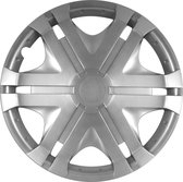 Carpoint Wieldoppen Vision 15 Inch Abs Zilver Set Van 4