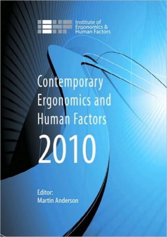 Contemporary Ergonomics And Human Factors 2010 - cover