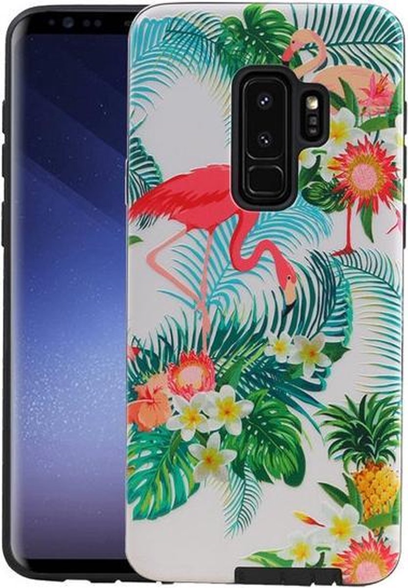 Flamingo Design Hardcase Backcover voor Samsung Galaxy S9 Plus