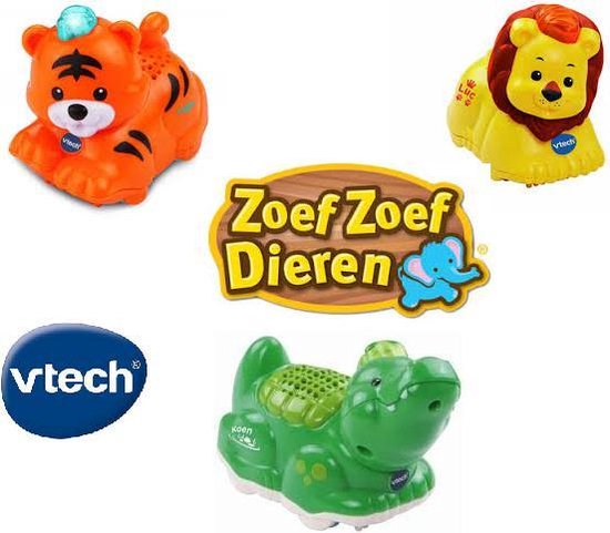 VTech Zoef Dieren 3 Set Speelfiguren bol.com