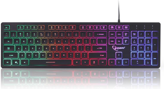 Gembird - rainbow keyboard