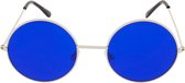 Icon Eyewear Zonnebril MAVERICK - Zilver montuur - Blauwe glazen