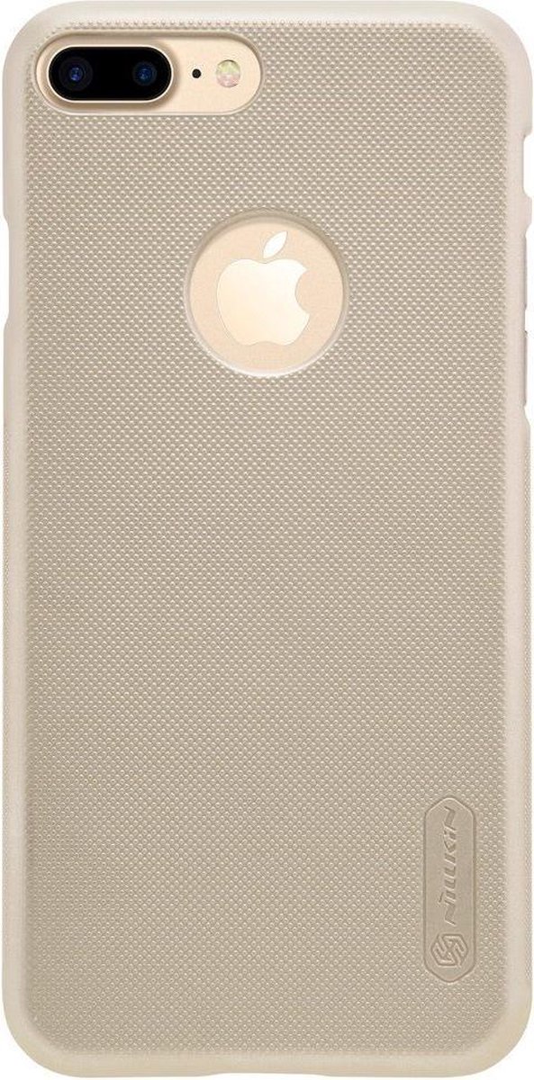 Nillkin - iPhone 7/8 Plus Hoesje - Harde Back Case Frosted Shield Goud