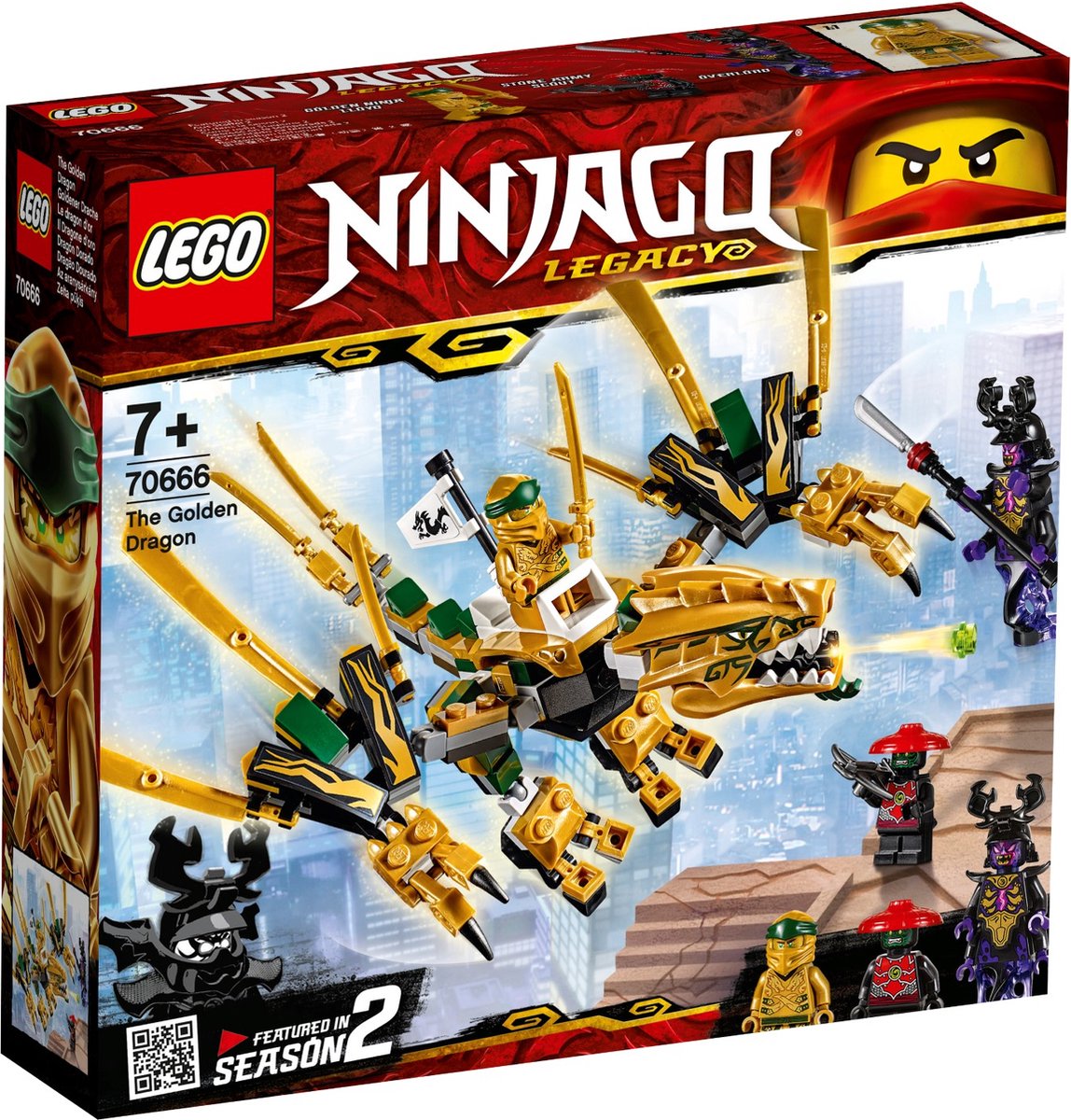 LEGO NINJAGO Legacy De Gouden Draak - 70666 | bol.com
