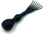 Haarborstel Ontpluizer - Borstel Schoonmaak - Anti Klit - Haar Verwijderen - Verwijderaar - Kam - Zwart