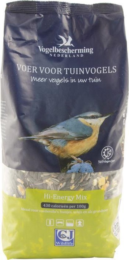 Vogelbescherming Voedsel Hi-Energy Mix - Tuinvogelvoer - 1.8 l