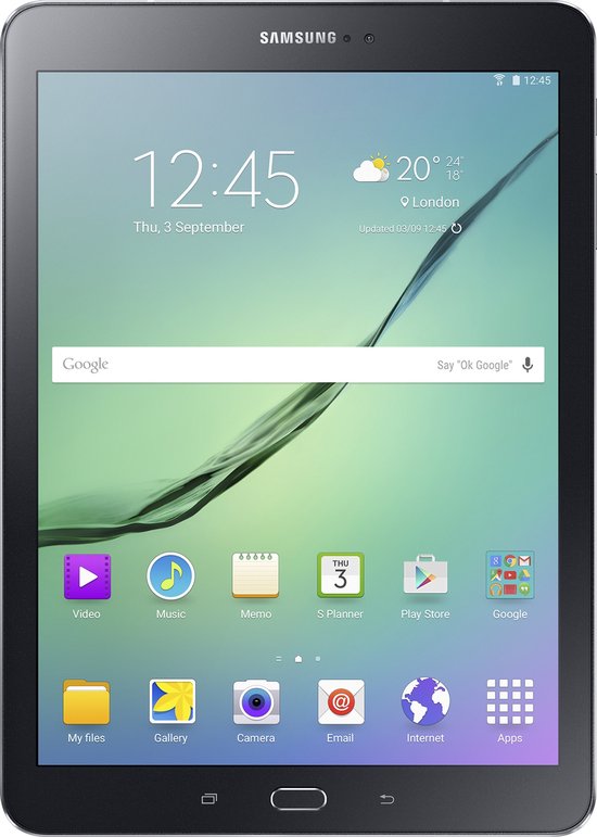 Republiek Compatibel met Transformator Samsung Galaxy Tab S2 (VE) - 9.7 inch - WiFi - 32GB - Zwart | bol.com