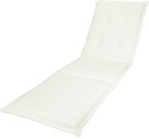 Coussin de chaise longue Kopu® Prisma Ivory 195x60 cm - Extra confort
