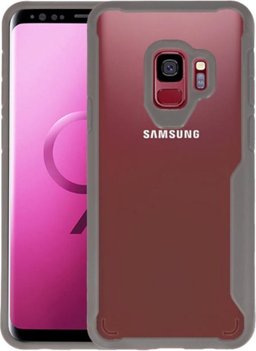Grijs Focus Transparant Hard Cases voor Samsung Galaxy S9