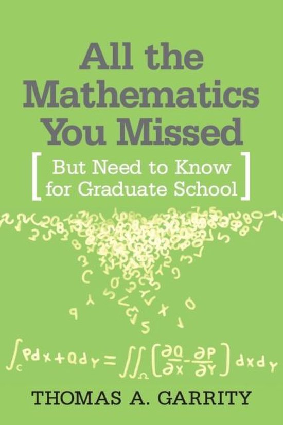 All Maths You Missed For Graduate - cover