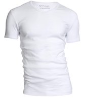 Garage 301 - T-shirt R-neck semi bodyfit white 3XL 100% cotton 1x1 rib