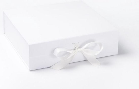 Luxe giftbox | geschenkdoos |cadeaudoos| kerstcadeau | Wit | kadobox |  bol.com