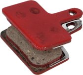 2 Sets van 2 remblokken rood voor schijfrem compatible met Shimano B01S