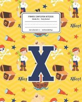 Primary Composition Notebook Grades K-2 Story Journal X