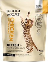 PrimaCat Kitten -Droog Kattenvoer - Kittenvoer- Voer Voor Kittens - Kip - 1,4 kg