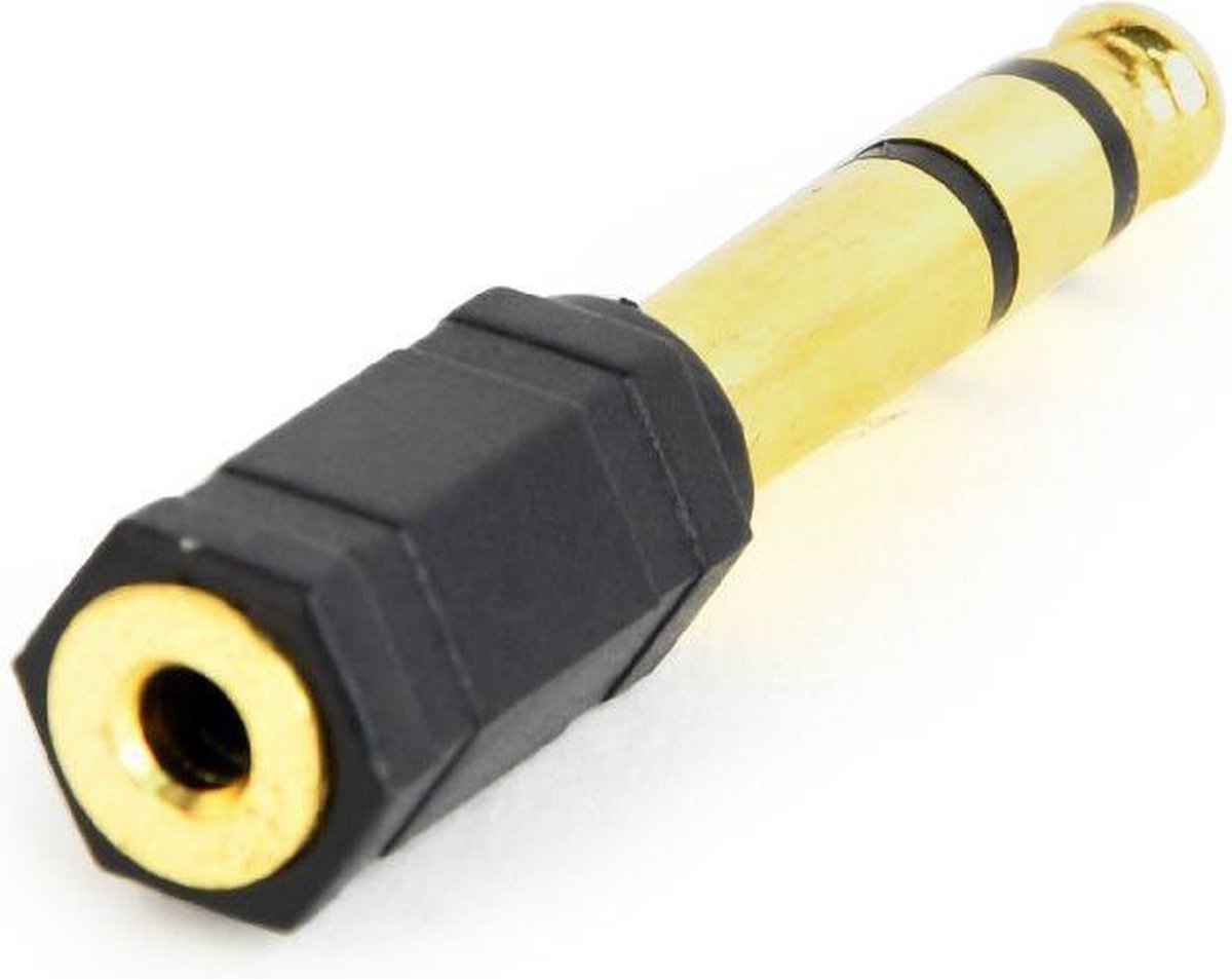 Image of 6,35 mm naar 3,5 mm audio-adapterstekker