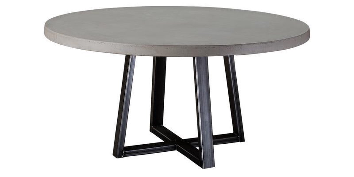 Table du Sud - Beton ronde tafel Pizou - 130 cm | bol.com