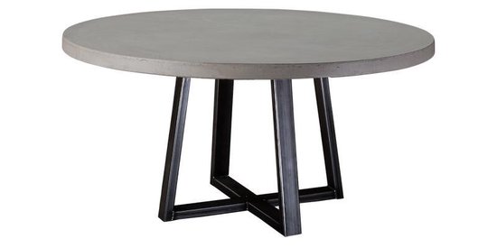 bijzonder Tegenslag Radioactief Table du Sud - Beton ronde tafel Pizou - 130 cm | bol.com