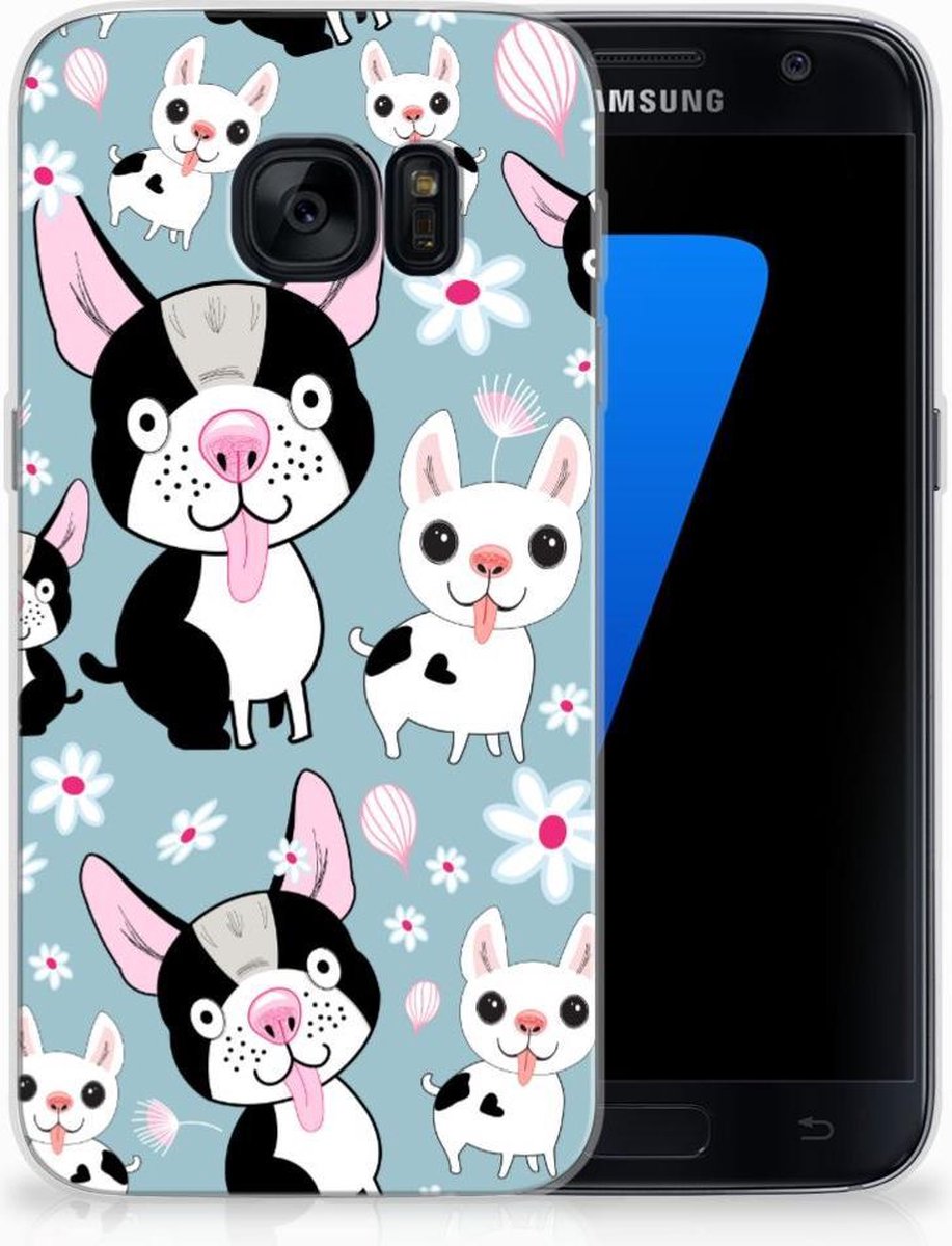 Samsung Galaxy S7 TPU Hoesje Hondjes