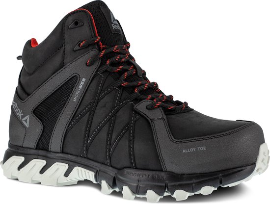 Reebok Trail hoge werkschoen S3 - ESD (1052) - Zwart | Grijs - 40 | bol.com