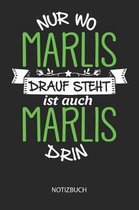 Nur wo Marlis drauf steht - Notizbuch