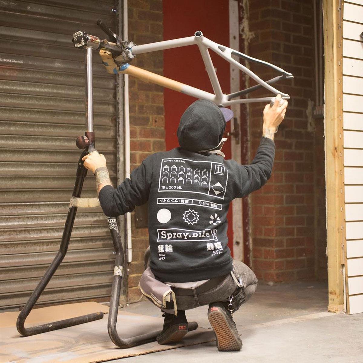 Spray.Bike Fietsframe Zink Primer Spuitverf Frame Builder's Metal