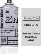Spray.Bike Fietsframe Zink Primer Spuitverf - Frame Builder's Metal Primer - Niet-corrosieve Anti-roest Primer - 400ml Spuitbus