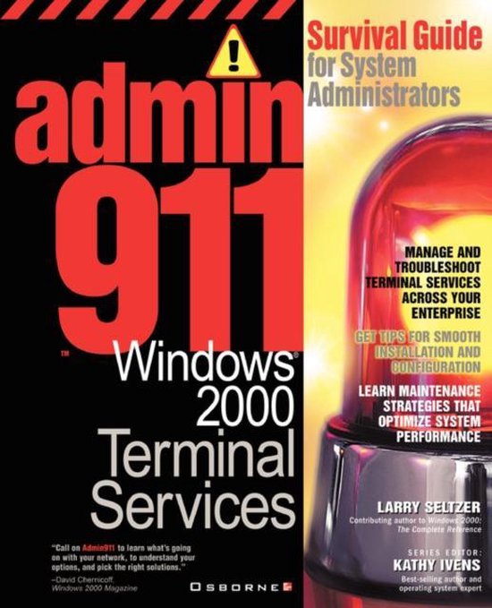 Admin911: Windows 2000 Terminal Services - cover