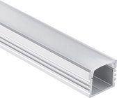 PL2 Arrakis aluminium profiel 2m voor LED strips + afdekking opaal