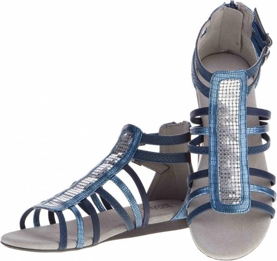 schetsen Neerwaarts Situatie Bullboxer sandalen - maat 34 - meisjes - blauw | bol.com