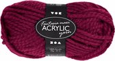 Fuchsia maxi acryl garen 35 meter