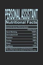 Personal Assistant Nutritional Facts