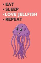 Eat Sleep Love Jellyfish Repeat