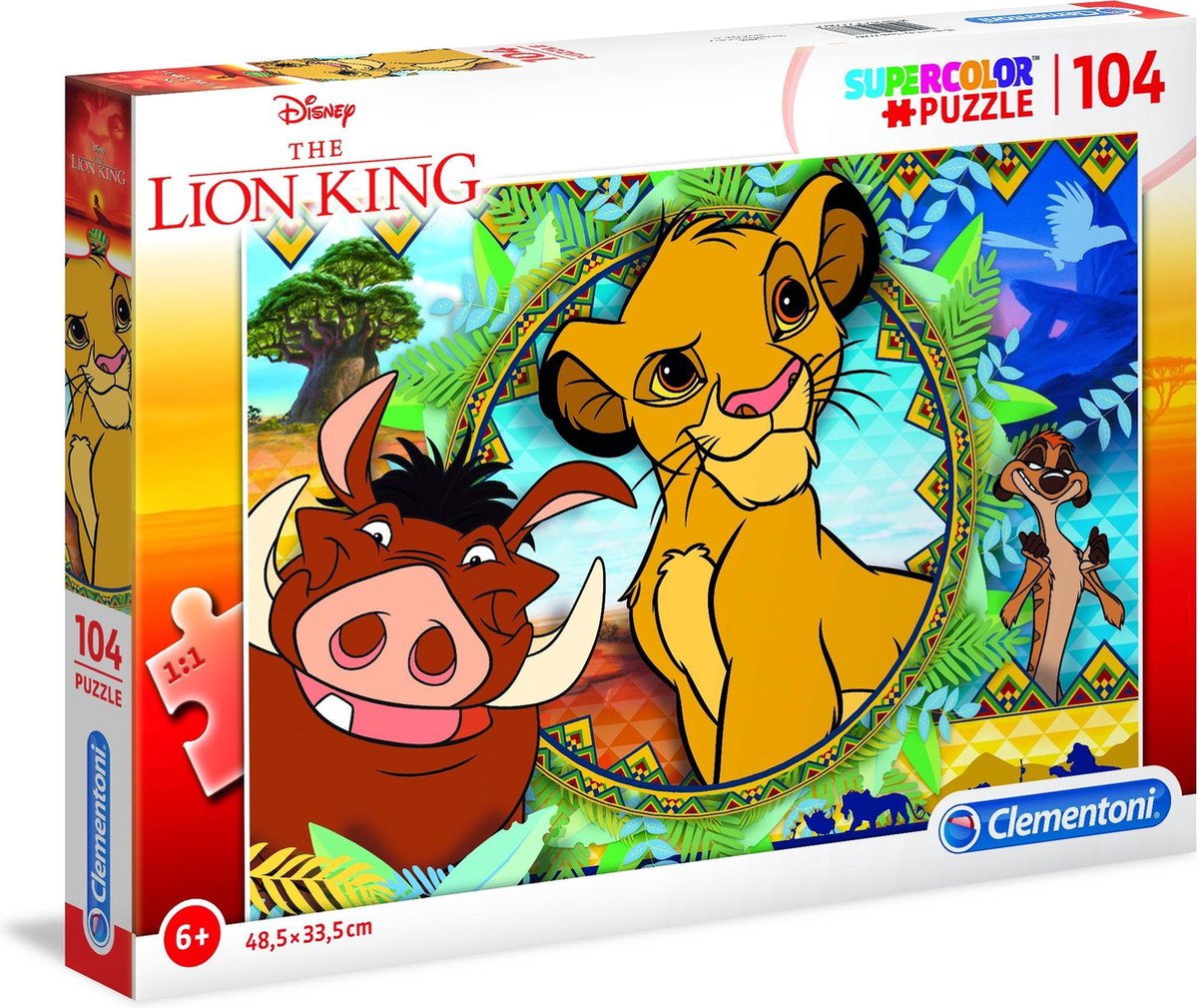 Puzzle Le Roi lion 145428 Officiel: Achetez En ligne en Promo
