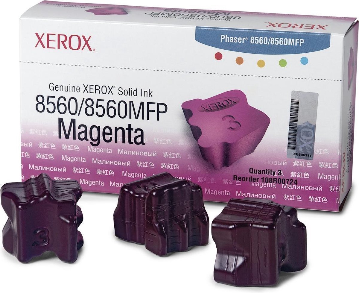 XEROX 108R00724 - Colorstix / Rood / Standaard Capaciteit