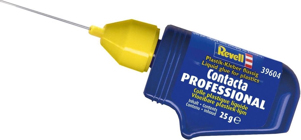 Revell Hobbylijm Modelbouw 25 g - 39604 Contacta Professional - Knutsellijm - Transparante Lijm - Geschikt voor plastic en kunststof - Volwassenen — afbeelding 3