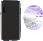 BackCover Layer TPU + PC Hoesje voor Samsung Galaxy A7 2018 Zwart