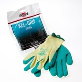 Kelfort Werkhandschoen latex groen maat M(8) (Prijs per paar)