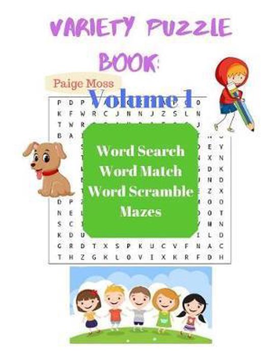 Variety Puzzle Book Volume 1, Paige Moss 9781074835019 Boeken