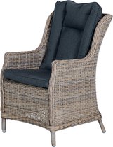 Garden Impressions - Osborne dining fauteuil - vintage willow - reflex black