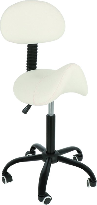 Alora zadelkruk met rugleuning - Tabouret