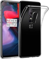 OnePlus 6 siliconen hoesje - Transparant