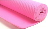 Roze fitnessmat 180 x 60 cm
