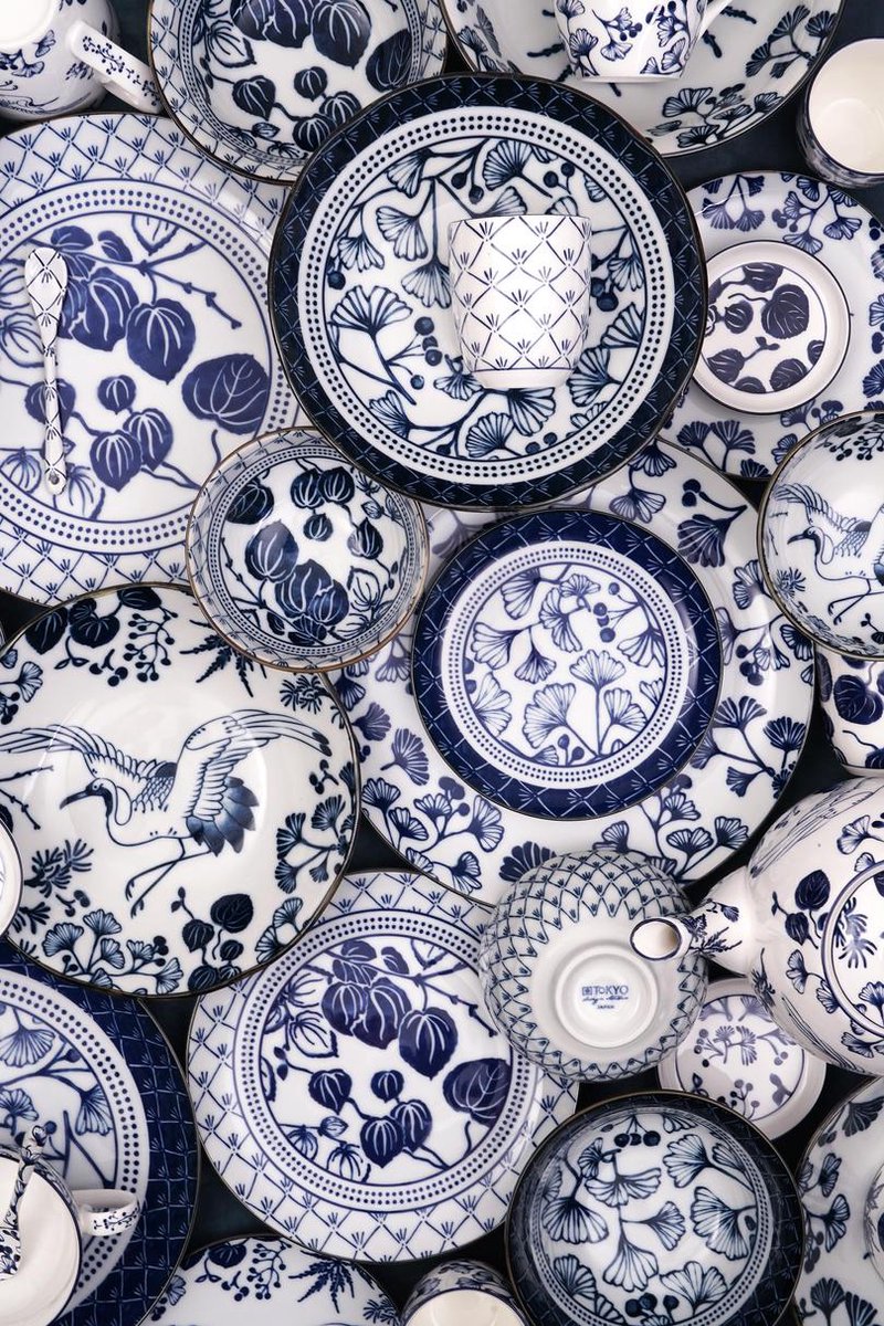 Tokyo Design Studio Flora Japonica Mug 8.5x10.2cm 380ml Ivy bol