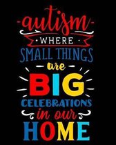 Autism Where Small Things Are Big Celebrations in Our Home