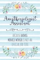 Anesthesiologist Assistant