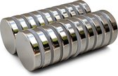 Brute Strength - Super sterke magneten - Rond - 25 x 5 mm - 40 Stuks - Let op: Extra sterk - Neodymium magneet sterk - Voor koelkast - whiteboard